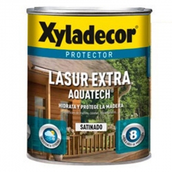 Protector lasur extra xyladecor aquatech satinado incoloro 750 ml