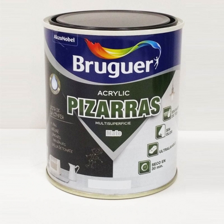 Esmalte acrylic pizarras bruguer azul 750 ml