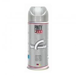 Pintura spray galvazinado pintyplus plata 520 cc