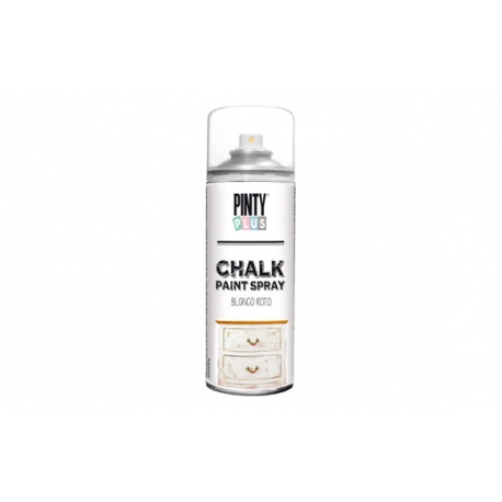 Pintura spray pintyplus chalk blanco roto 520 cc