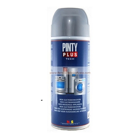 Pintura spray pintyplus electrodomesticos inox 520 cc