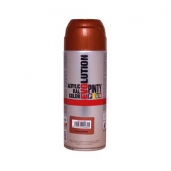 Pintura spray acrilica pintyplus cobre 520 cc