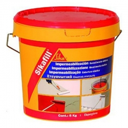 Impermeabilizante sikafill gris 5kg