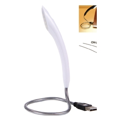 Lampara escritorio flexible usb touch colores surtidos