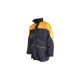 Cazadora ironside pilot navy amarillo azul talla l