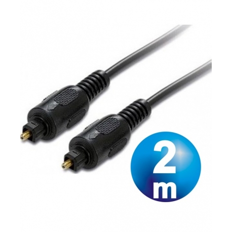 Conexion fibra optica toslink 2m