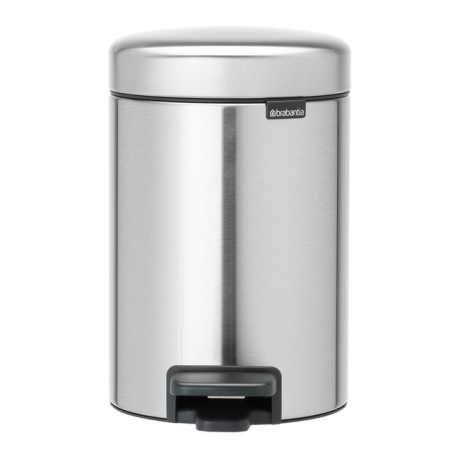 Cubo de baño brabantia 3 l inox antihuellas newicon