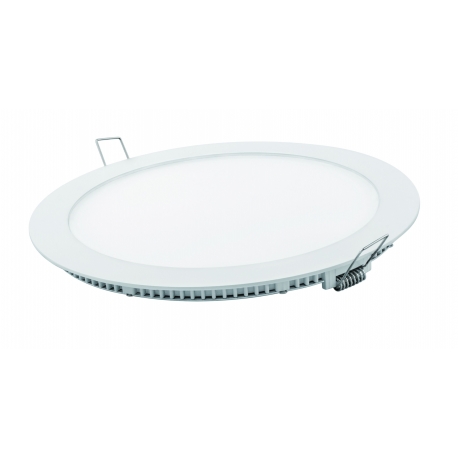 Downlight led redondo 18w luz neutro, blanco 