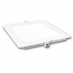Downlight led cuadrado matel 18w luz fria