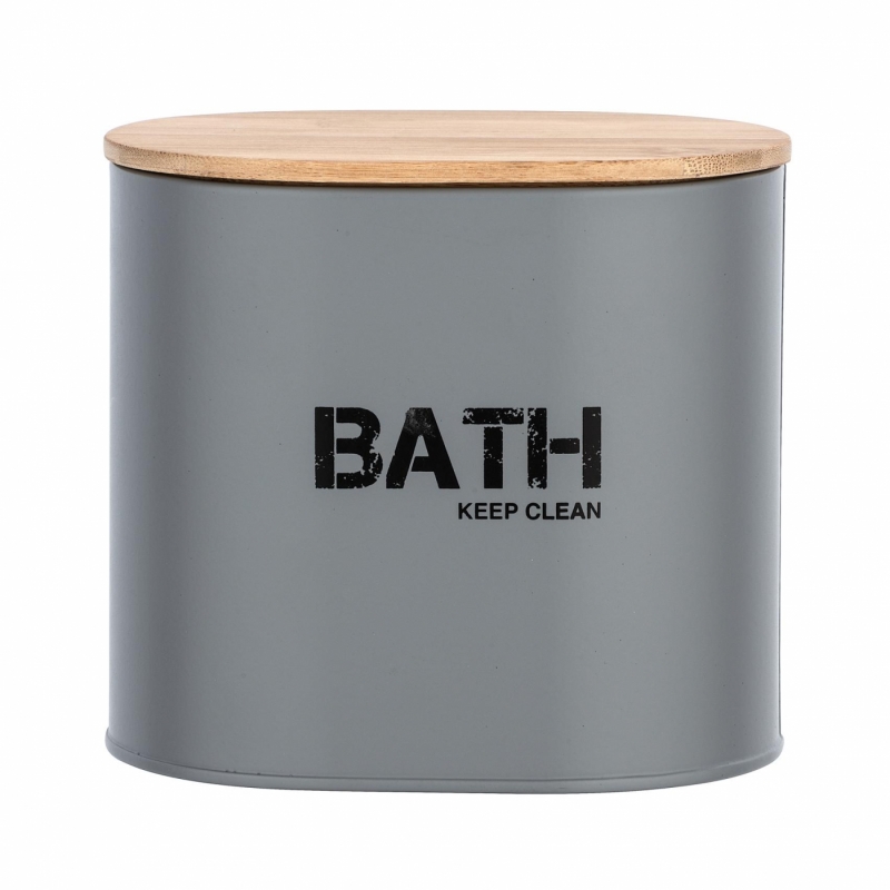 ⇒ Cesta de baño con tapa gris ▷ Precio. ▷ Comprar con los Mejores Precios.  Ofertas online