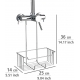 Cesto ducha para colgar en la griferia wenko
