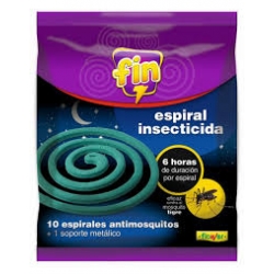 Espiral insecticda flower fin 10 unidades