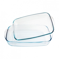 Bandeja horno cristal borosilicato 24x13 cm