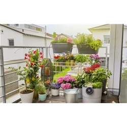 Riego aquabloom set terraza balcon 