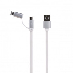 Conexion usb micro usb iphone 2m