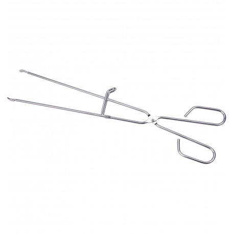 Pinzas barbacoa inox con guia 45 cm