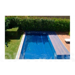 Cubierta malla para piscina fun and go leaf pool cover 4x8m