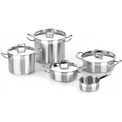 Bateria de cocina bra profesional 5 piezas