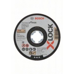 Disco de corte bosch inox xlock lata 10 unidades 115x1mm