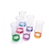 Vaso versa alto color favorit 6 unidades