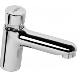 Grifo temporizado nofer 1 agua lavabo 07410.n