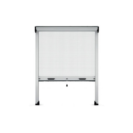 Mosquitera para ventana enrollable vertical heyac 100x150 cm blanco