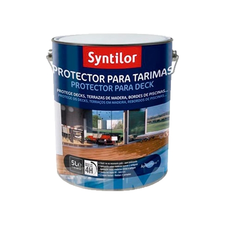 Protector tarimas aquarethane teca-5+1l