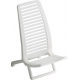 Silla de playa propileno alco blanco