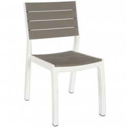 Silla de jardin resina rattan keter harmony capuchino