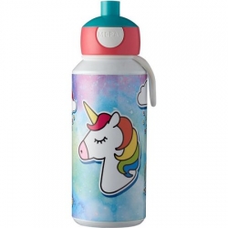 Botella pop-up campus mepal unicornio 400 ml 