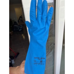 Guante nitrilo sin soporte azul gss-011 talla 9