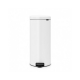 Cubo de basura brabantia 30 l blanco newicon