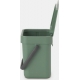 Cubo de reciclaje brabantia sort and go verde 3 l
