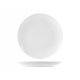 Plato llano porcelana h&h sweden blanco