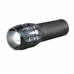 Linterna led tubular zoom 3w 300 lumens