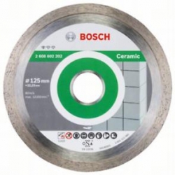 Disco de diamante bosch 125mm standard ceramic