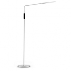 Lampara de pie flexible led 9w blanca