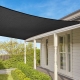Toldo vela sombreo everyday cuadrado 3,6 m grafito