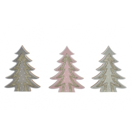 Arbol navidad madera 3d