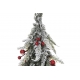 Arbol navidad led verde nevado