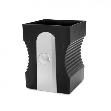 Papelera balvi sharpener negro plastico