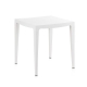 Mesa resina shaf master blanco 70 x 70 cm