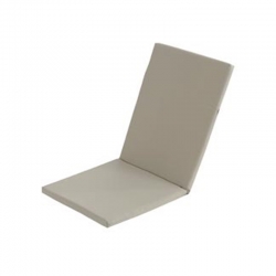 Cojin silla y respaldo sinergia taupe 95 x 44 x 3 cm