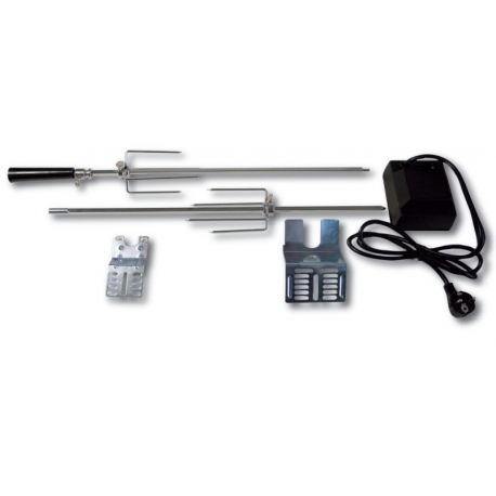 Asador electrico universal imex el zorro kit pollo 71560