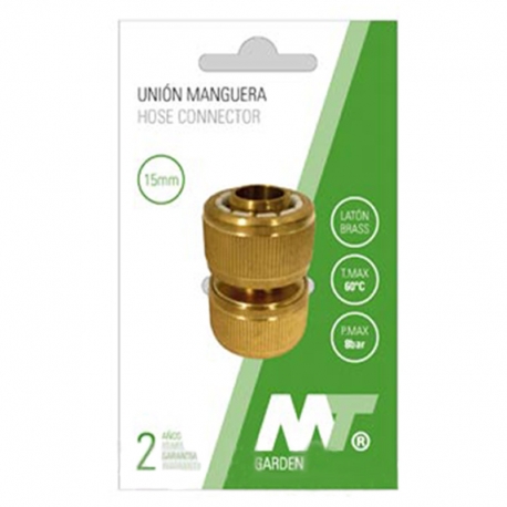 Enlace reparador mt laton para manguera 19 mm