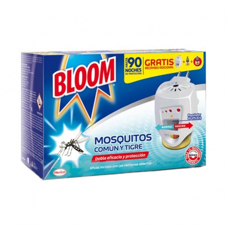 Insecticida electrico bloom mosquitos comun y tigre