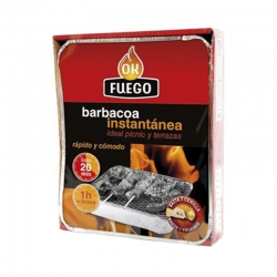 Barbacoa instantanea ok fuego 1 uso