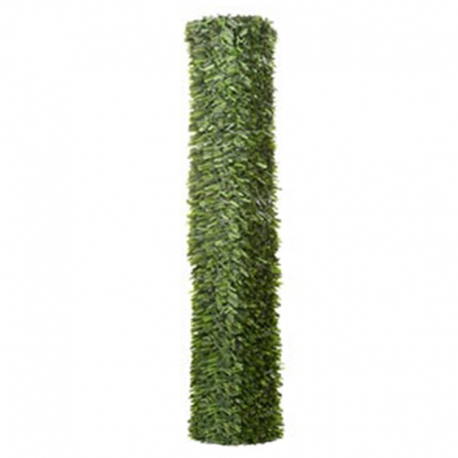 Seto artificial enrejados bicolor maxi hoja ancha 1.5 x 3 m