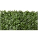 Seto artificial enrejados bicolor maxi hoja ancha 1.5 x 3 m