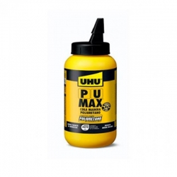 Adhesivo poliuretano madera uhu pu max liquido 750 gr